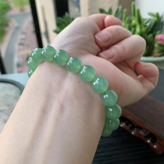 Fruity Green Bead Bracelet